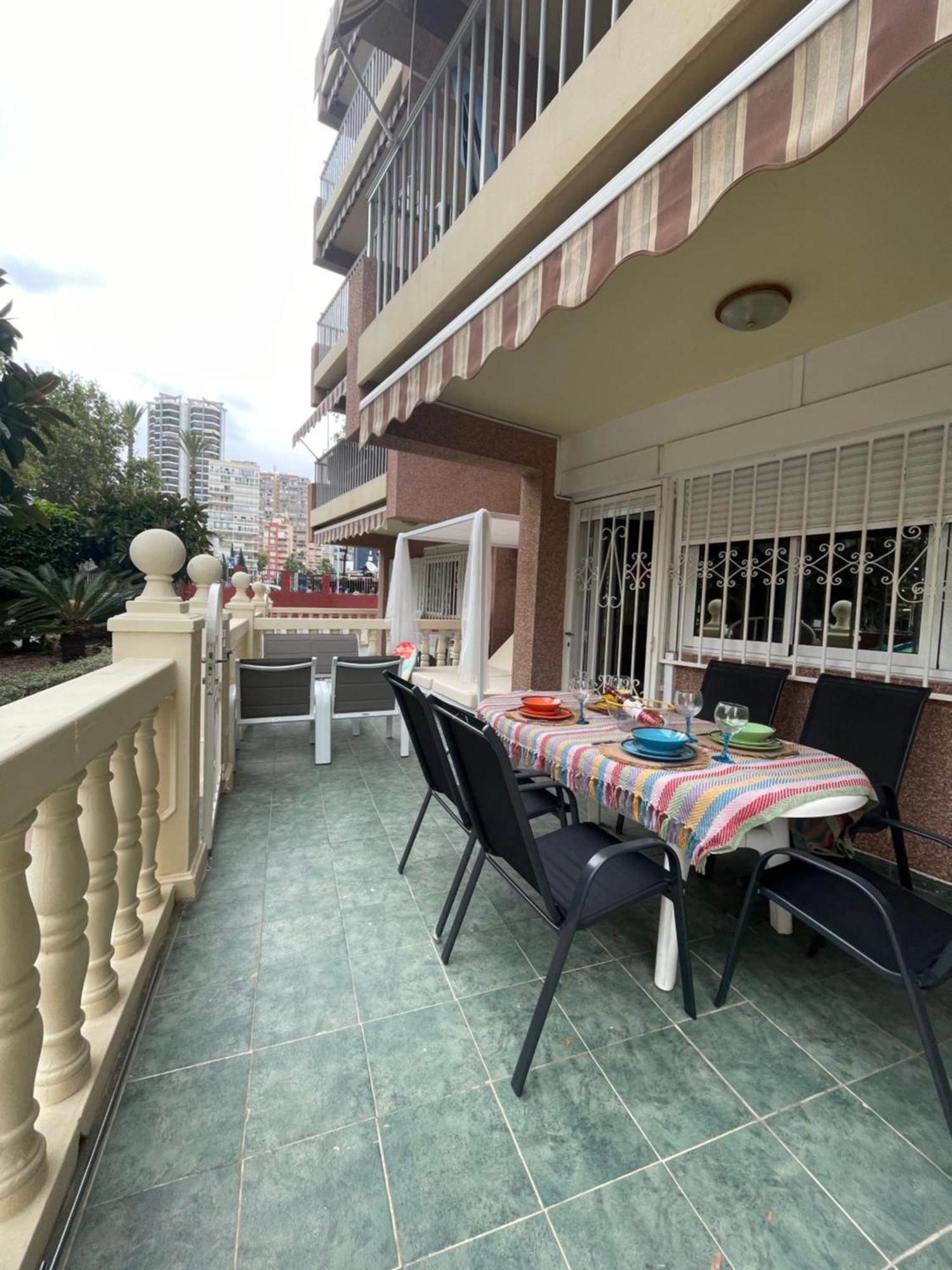 Super Terrace Levante Front Line Apartment Los Ranchos Self Check-In, Free Parking Benidorm Esterno foto