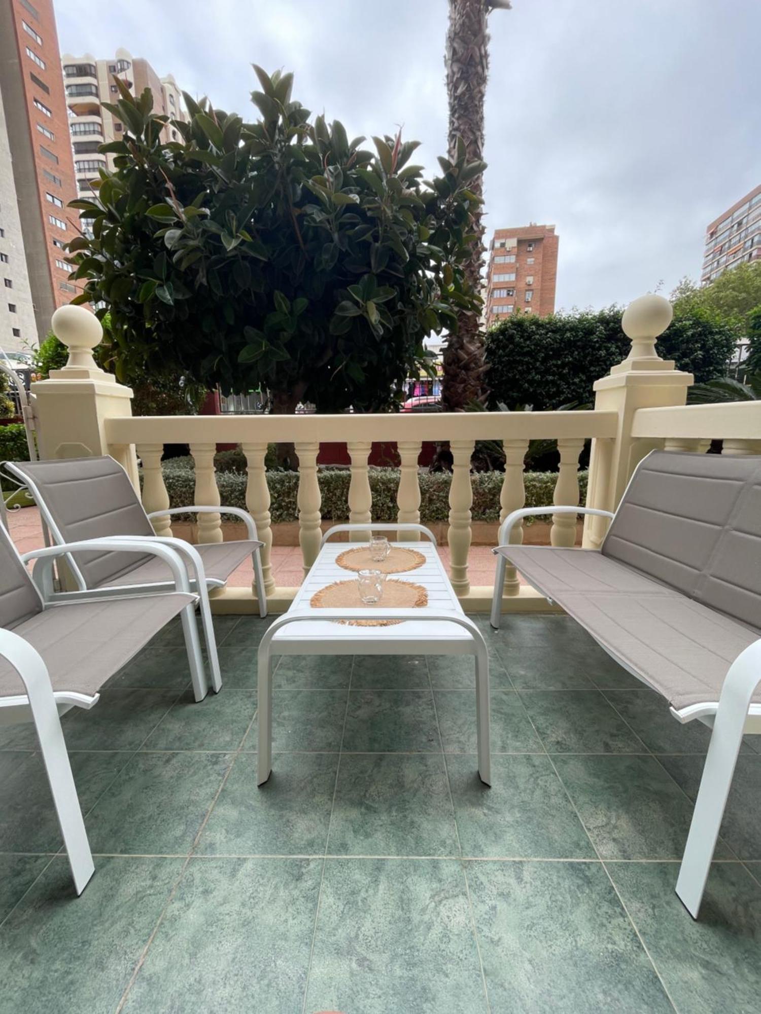 Super Terrace Levante Front Line Apartment Los Ranchos Self Check-In, Free Parking Benidorm Esterno foto