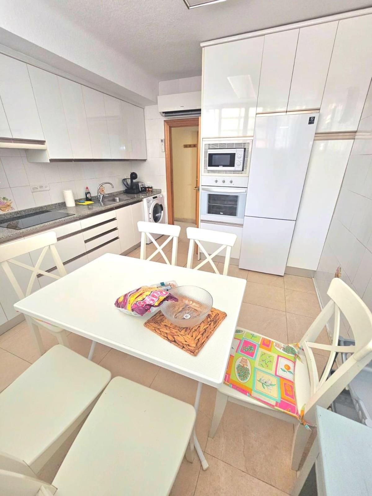 Super Terrace Levante Front Line Apartment Los Ranchos Self Check-In, Free Parking Benidorm Esterno foto